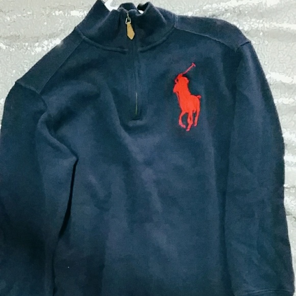 Polo Ralph Lauren Other - NAVY BLUE POLO PULL OVER SWEATER